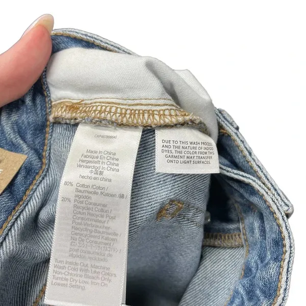 Madewell The Dadjean Destroyed‎ Edition Jeans Dustin Wash Size 27 - Image 14