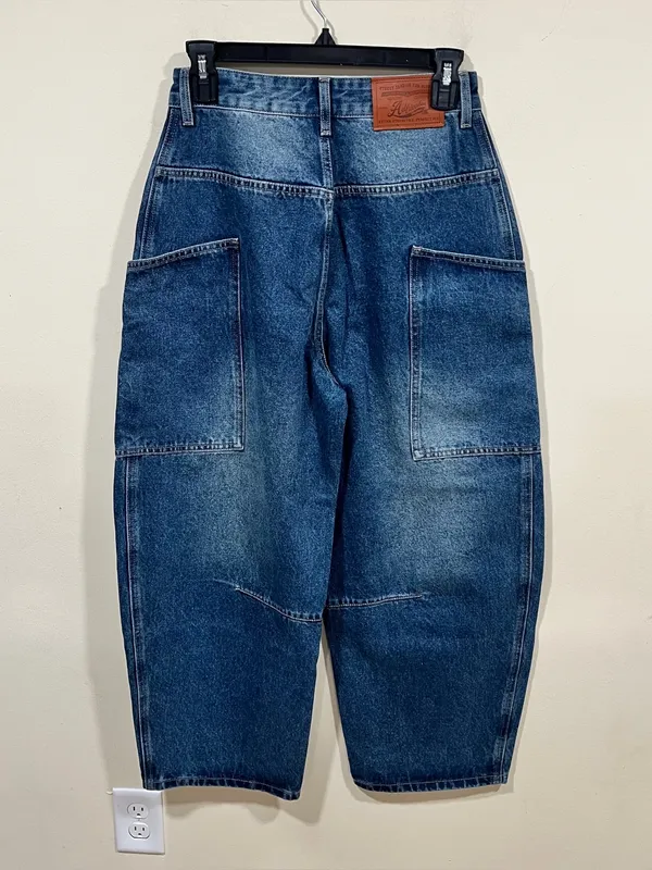 AELFRIC EDEN BAGGY BARREL JEANS women’s size 26 ballon jeans denim - Image 7
