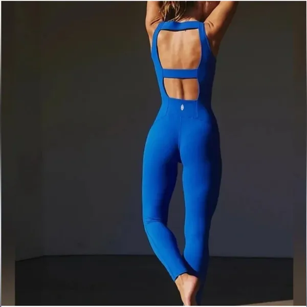 Free People Movement Never Better One-Piece Electric Cobalt size‎ Small - Image 2