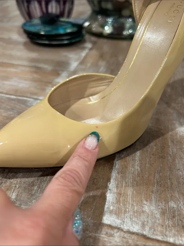 Gucci D’Orsay Patent Leather Pumps - Image 14