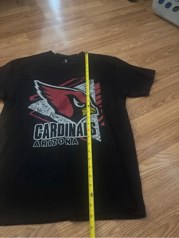 Junk Food Clothing Black Arizona Cardinals Graphic Tee Size Small - Image 4