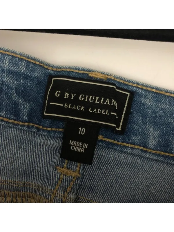 G by Giuliana Black Label Womens Wide Leg Jeans Ombre Size 10 High Rise - Image 3