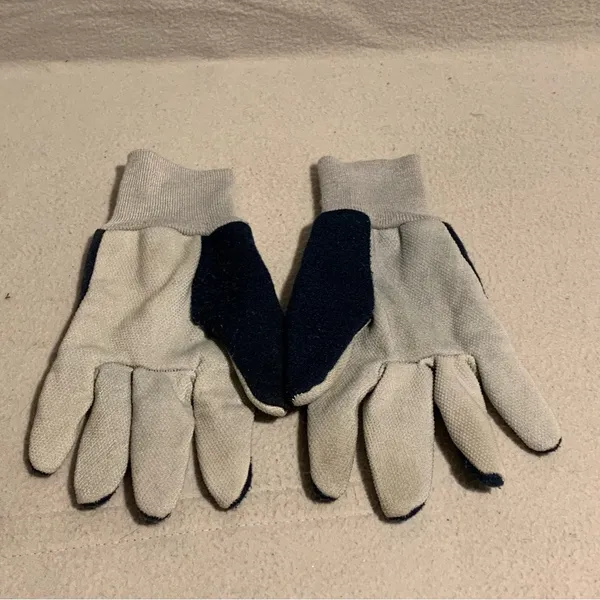 Dallas Cowboys Utility Gloves Dark Blue and Gray Size Fits Most Team Logo - Image 3