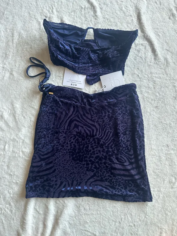 Outcast Clothing Gigi Crop Top & Skirt - Image 7