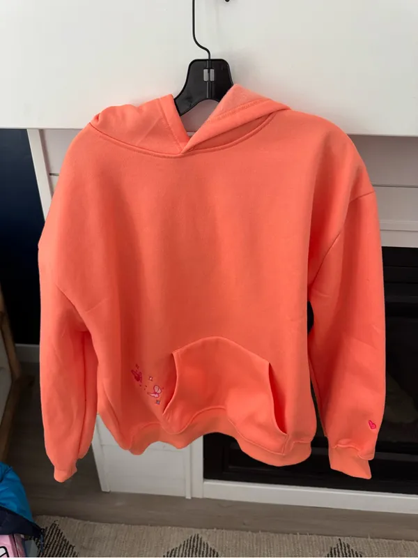 Y2K Floral You're Exactly Where You're Supposed To Be Letter Embroidered Hoodie - Image 3