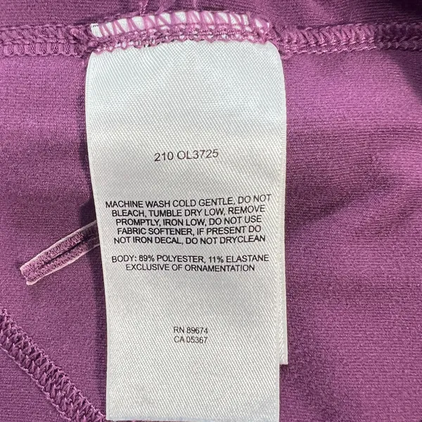 Mountain Hardwear 1/4 Zip Pullover Women Medium Purple ThumbholesHiking Gorpcore - Image 6