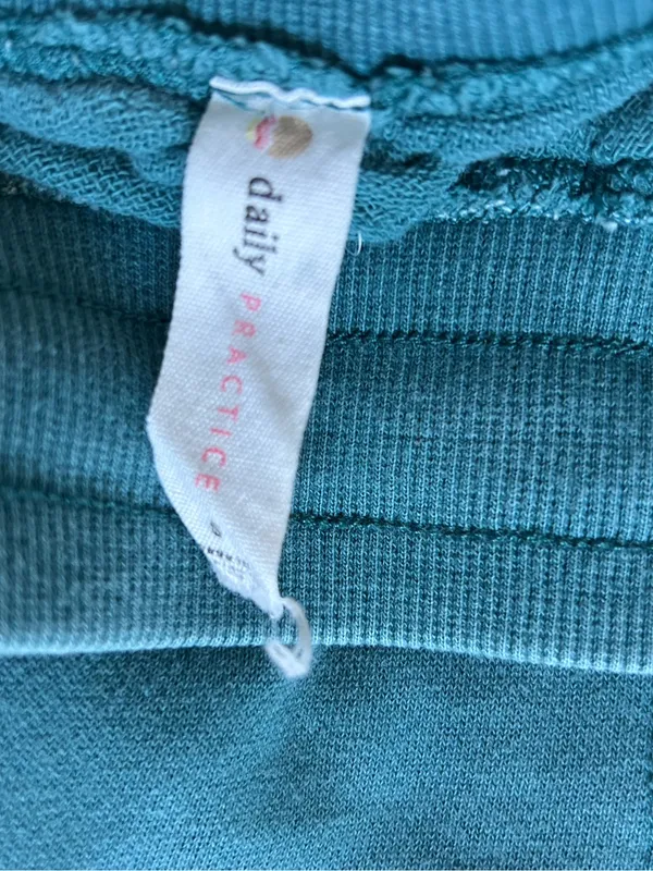 Anthropologie daily practiceTeal Jogger Sweatpants with Drawstring - Image 2
