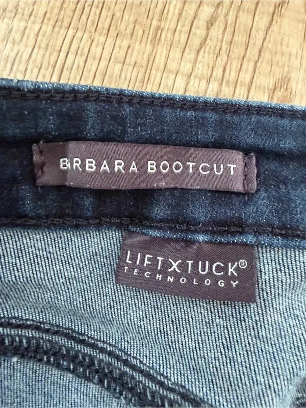 NYDJ Barbara Bootcut Jeans Size 14 Dark Wash Lift Tuck Technology - Image 3