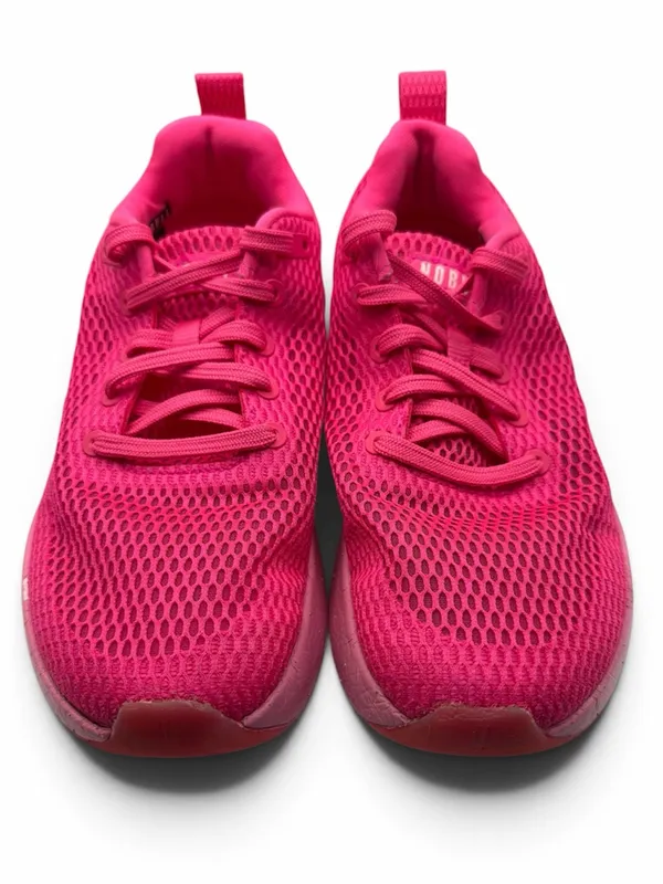 NOBULL Neon Hot Pink Mesh Running Shoes Mens 8.5 Womens 10 - Image 4