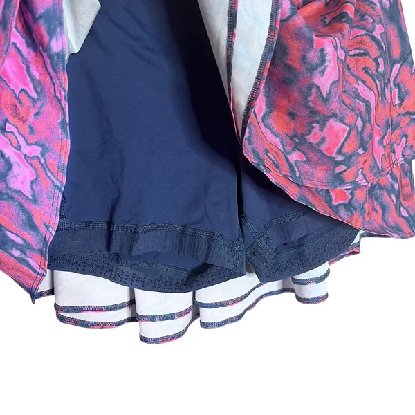 Lululemon‎ Court Rival High Rise Skirt Size 10 Chroma Clash Multi / Mineral Blue - Image 6