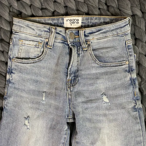 Insane Gene Luna Distressed Skinny Jeans - Image 11