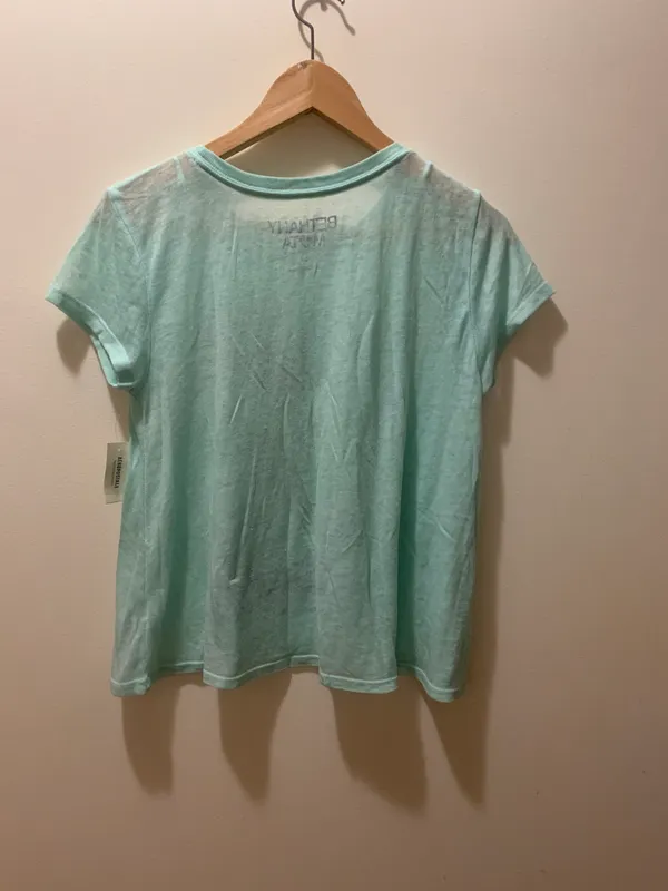 Mint Boxy Tee Top - Image 2