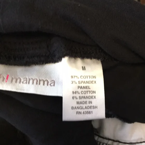 FINAL MARKDOWN Oh mamma maternity slacks medium Black Size undefined - Image 4