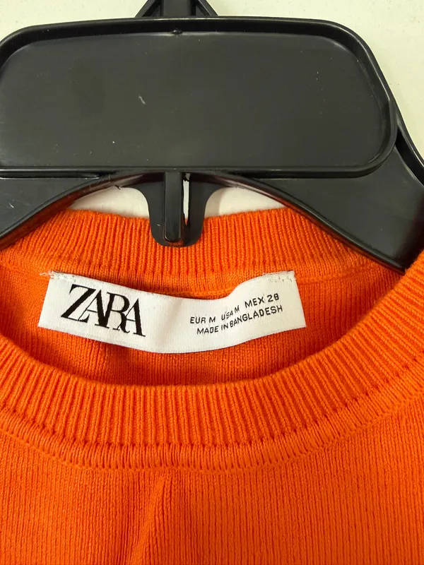 ZARA Cropped Top Tank Knit - Image 2