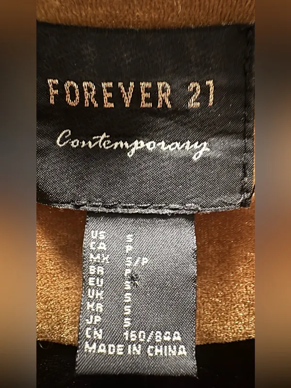 Forever 21 Velvet Moto Jacket in Mustard Gold - Image 6