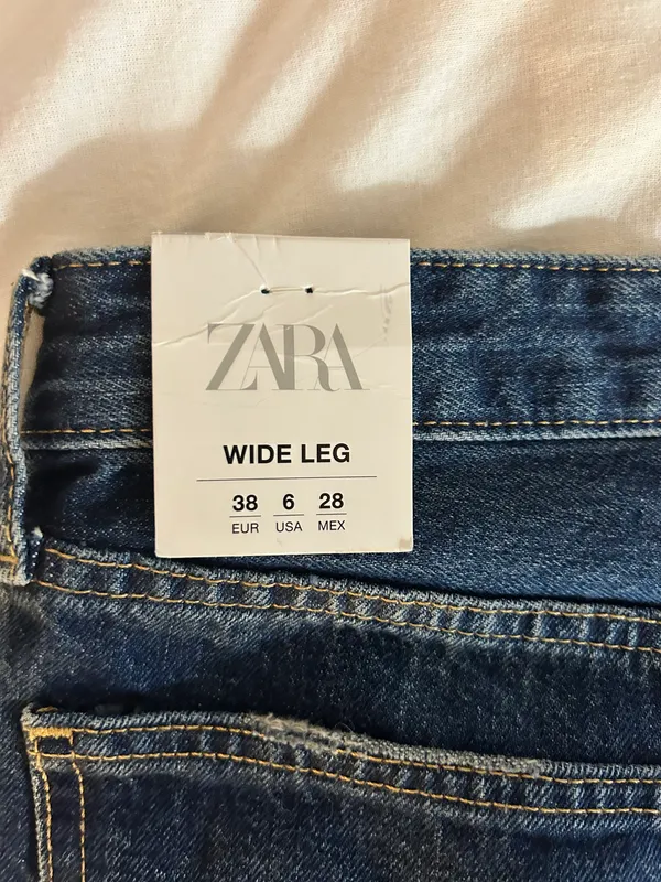 Zara Wide Leg Jeans - Image 3