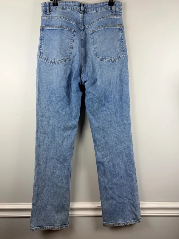 Reformation Cynthia Stretch High Rise Straight Jeans in Manitoba size 29 - Image 6