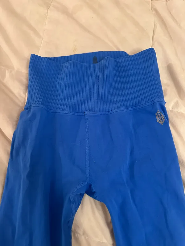 Free People Movement royal blue leggings - Image 3