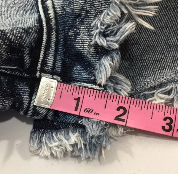 Forever 21 Distressed Denim Cut-Off Jean Shorts - Image 6