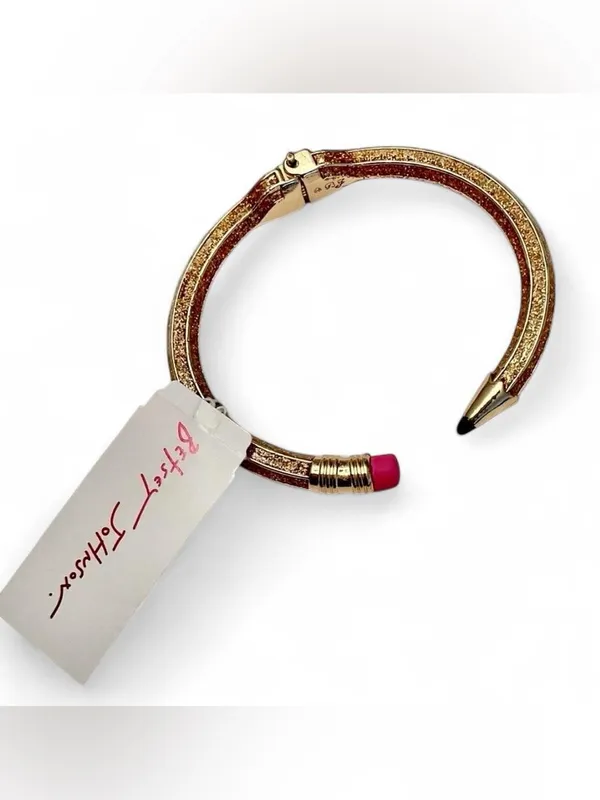 NWT Betsey Johnson Pencil Cuff Bracelet - Image 4