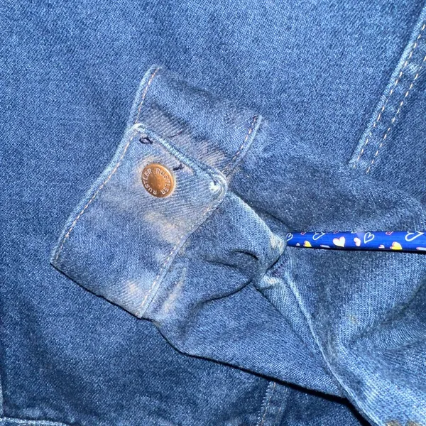 Vintage‎ Rustler denim jacket size M - Image 9