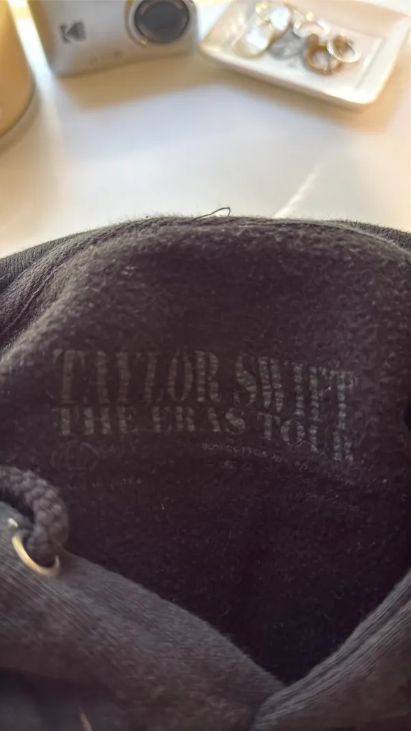 Taylor Swift Black Eras Tour Hoodie - Image 4