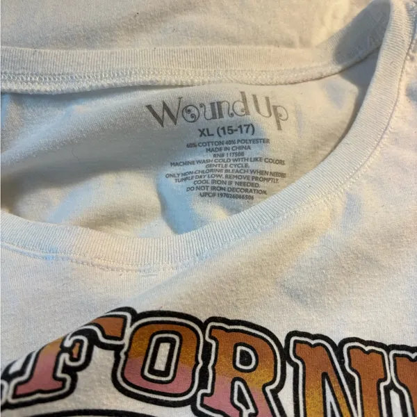 Wound Up‎ White T-Shirt - Image 4