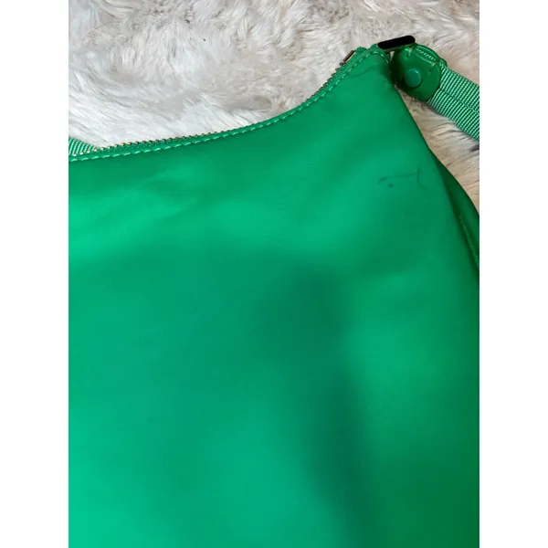 Kate Spade New York Green Nylon Shoulder Bag Small Top Zip Handbag - Image 2