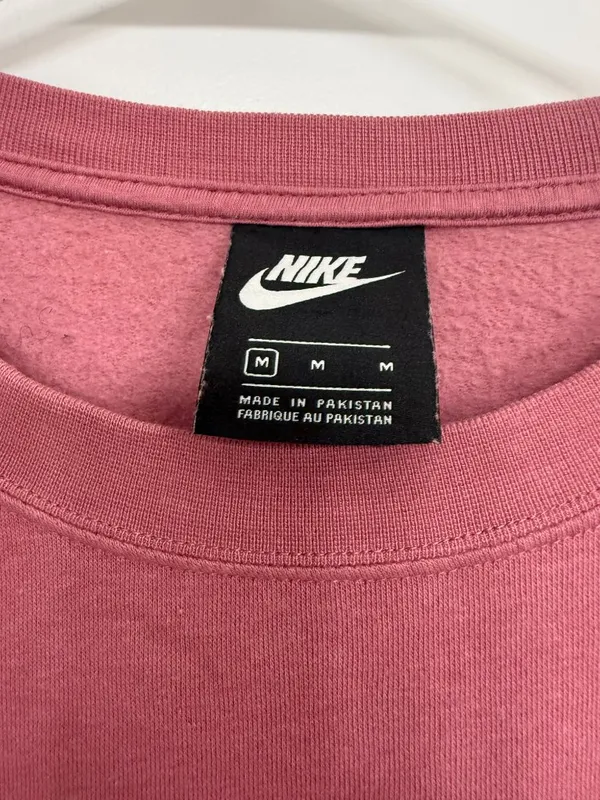 Nike Mauve Pink Relaxed Long Sleeve High Low Top Women’s Medium - Image 4