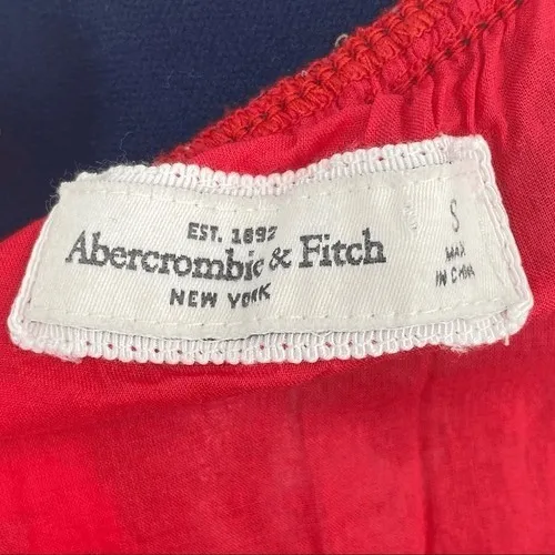 Y2K Abercrombie & Fitch Floral Mini Skirt‎ Navy Pink Size S - Image 8