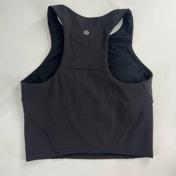 Lululemon Invigorate Training Tank Top Black sz 2‎ - Image 4