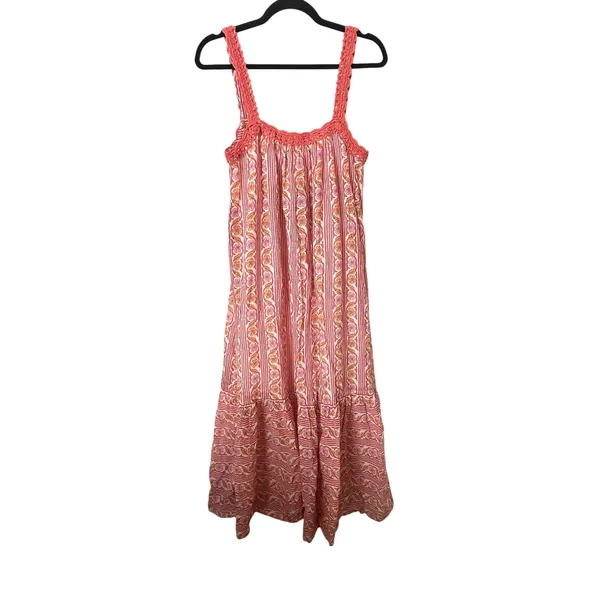 SAYLOR Floral Print Midi Summer Dress‎ Small - Image 3