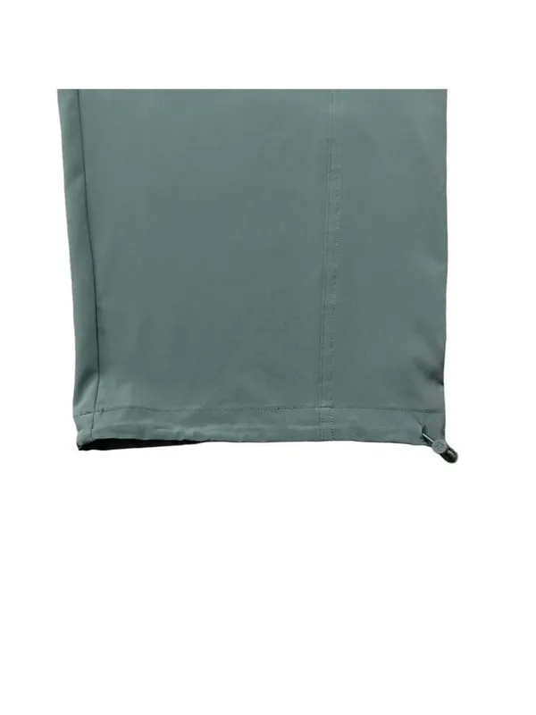 PINK Tech Stretch Cargo Parachute Pants Green Size Large - Image 6
