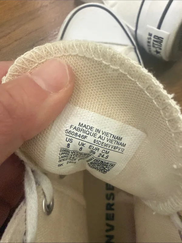Converse High Top Sneakers in White - Image 7