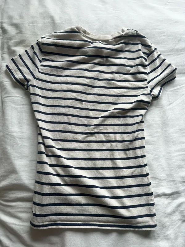 Abercrombie short sleeve striped top - Image 2