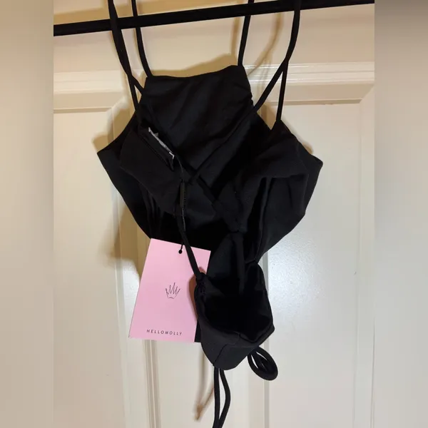 NWT Hello Molly Tongue Tied Up Crop,‎ Large - Image 5