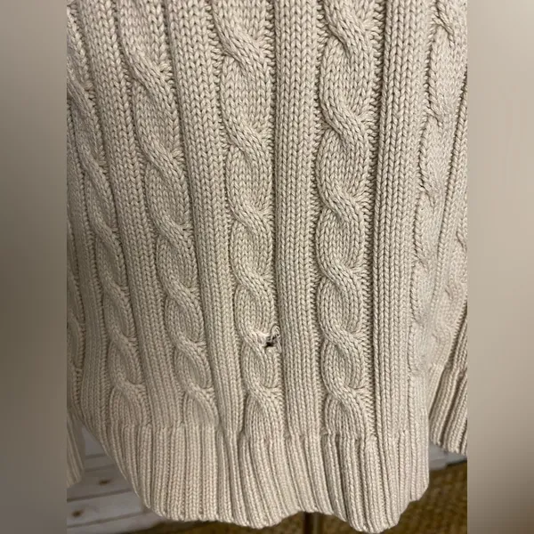 L.L. Bean 100% cotton cable - Image 3