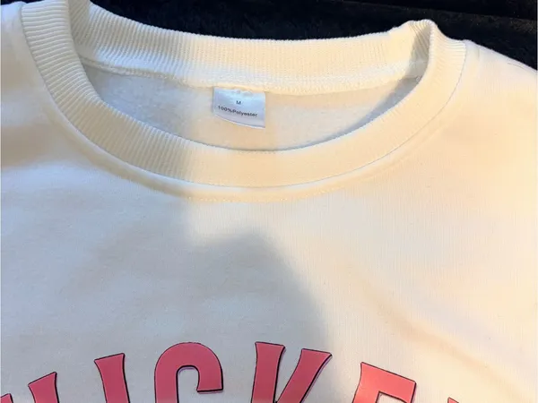 Wicked Changed For Good Graphic Sweatshirt - White with Pink & Green Print - Image 3