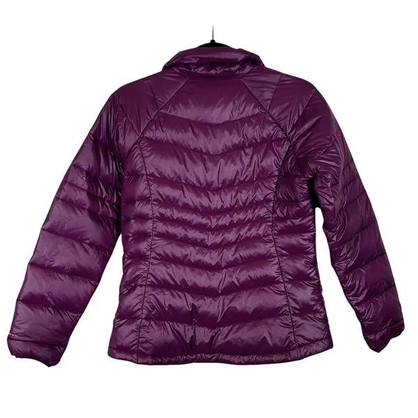 Columbia‎ Puffer Jacket Womens XS Duck Down Omni-Heat Ski Snow Gorpcore Purple - Image 2