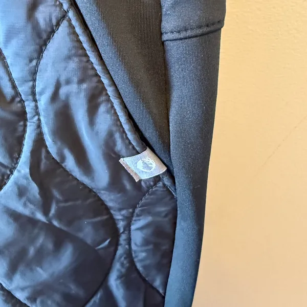 Quilted Black Women's Joggers Size XL - Image 2