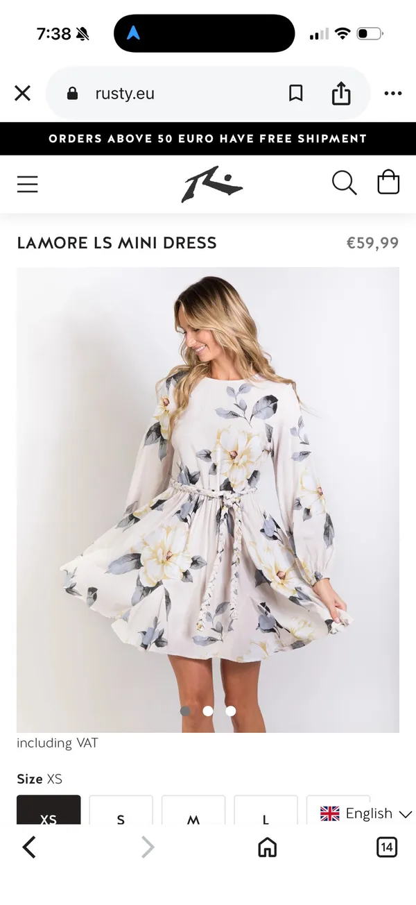 Lamore LS Mini Dress  - Image 3