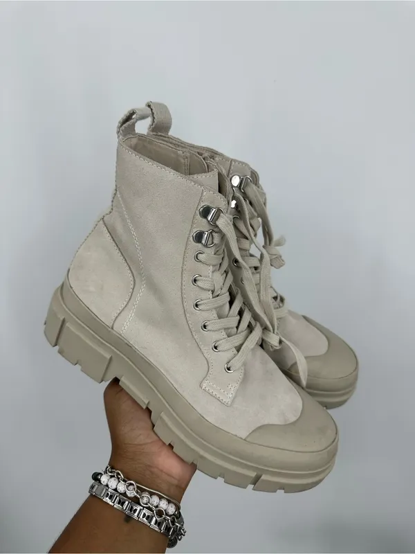 Treasure & Bond Combat Boots Women's Size 7.5 Goth Grunge Lace Up - Image 3