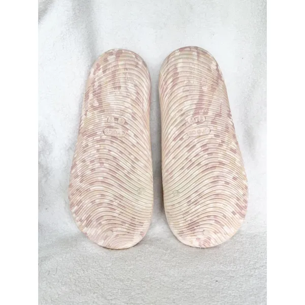 Crocs Mellow Recovery Marbled Slides Pink Men’s 6 Women's 8 - Image 12