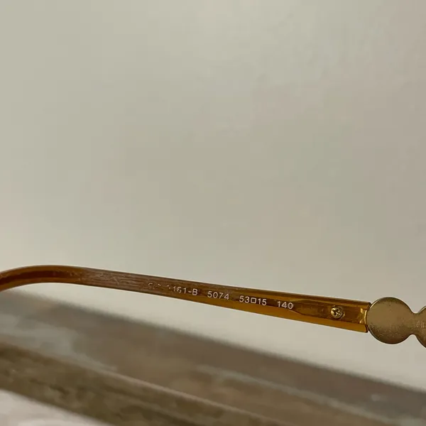 VERSACE Women's Brown Cat Eye Eyeglasses Optical Frame - Image 6