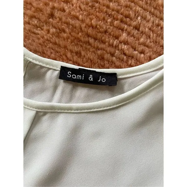 SAMI & JO Cream blouse S - Image 2