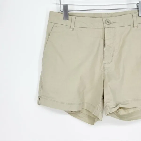 Patagonia‎ Khaki Chino Shorts Women's Size 6 Outdoor Lifestyle - Image 4