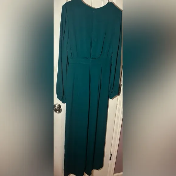 Petal And Pup Emerald Green Women Jumpsuit NWOT SzM 💯 polyester Lightweight. - Image 2