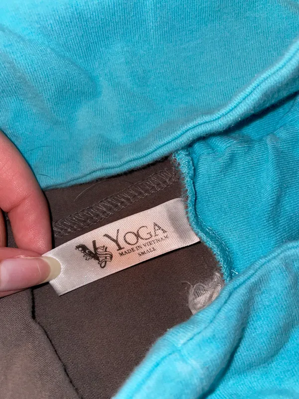 Vintage Yoga pants Gray - Image 2