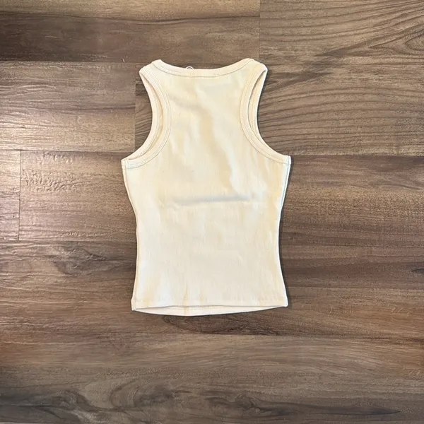 Petal & Pup Cream Tank Top - Image 3