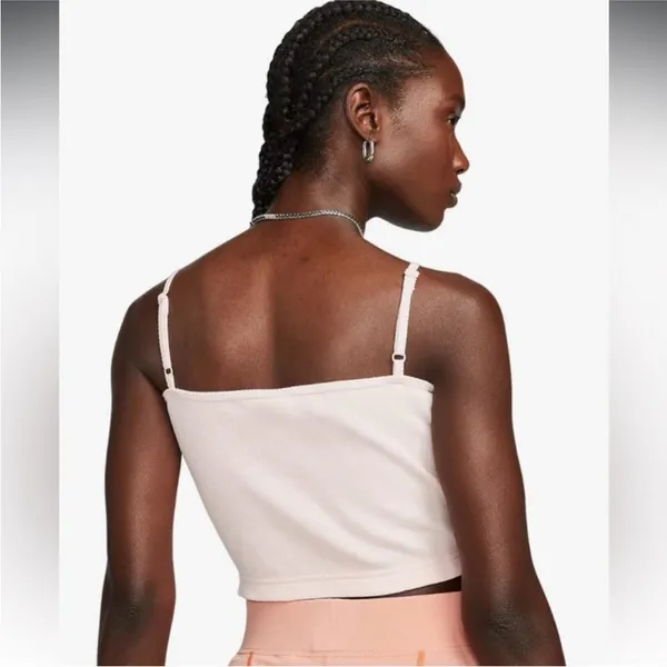 Nike Women’s Sportswear Essential Ribbed Crop Top - Image 2
